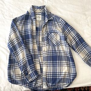 American Eagle Oversized Boyfriend Fit Flannel